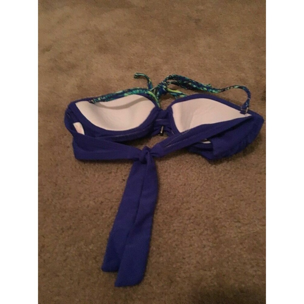 Xhilaration Women's Swim Bra Top Tie Neck & Back Size Medium - Picture 4 of 6